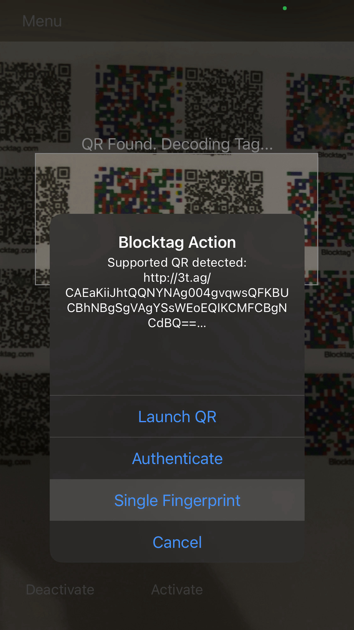 Tap_Single_Fingerprint